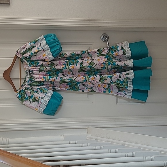 Vintage Shan-Ying For Liberty House Muumuu - Picture 3 of 7